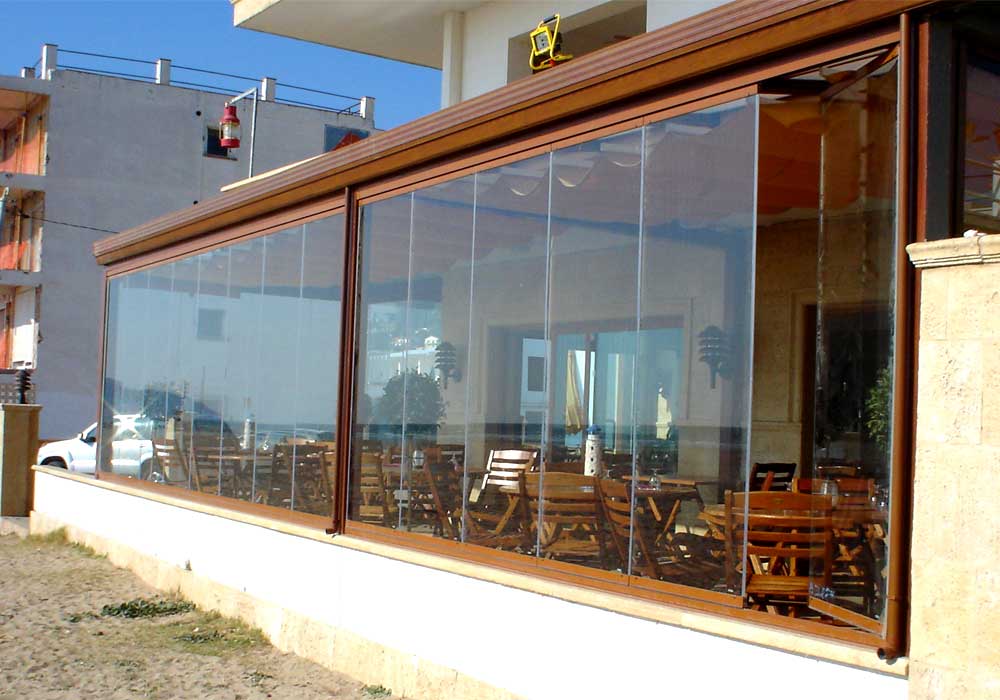 acristalamiento terraza restaurante