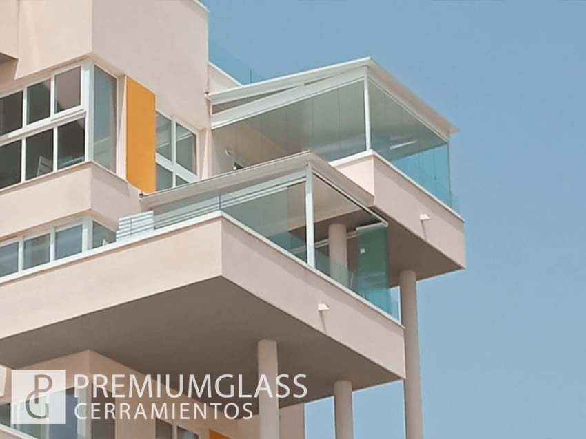 Cerramientos para terraza de ático en Murcia